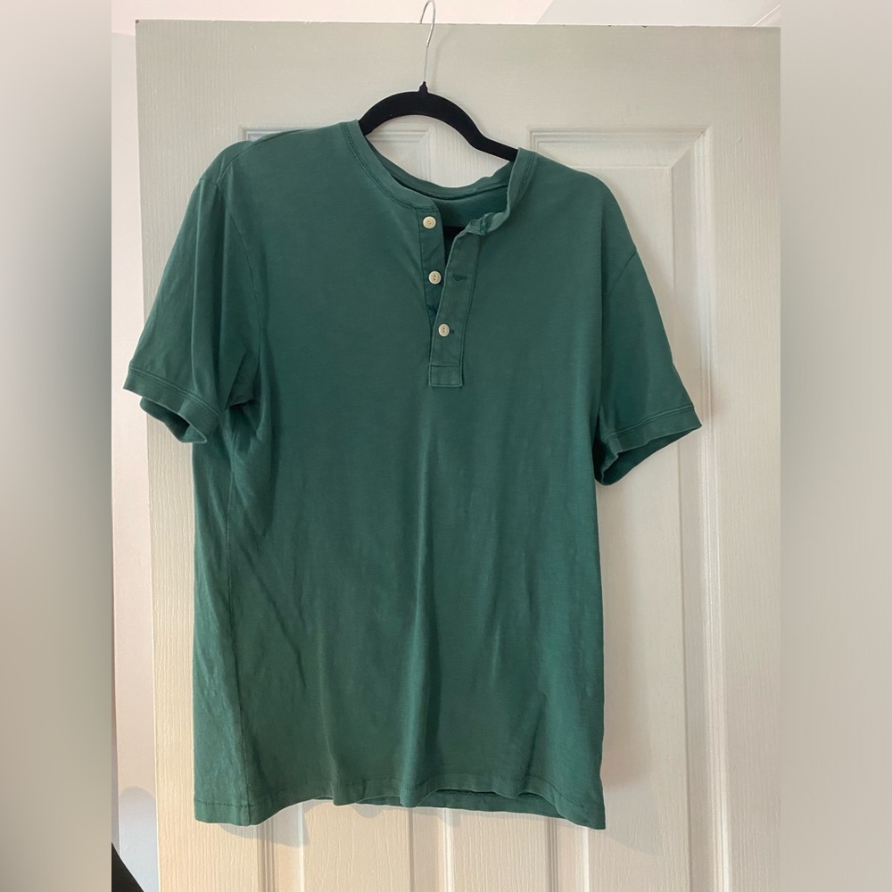 J Crew Short Sleeve Henley